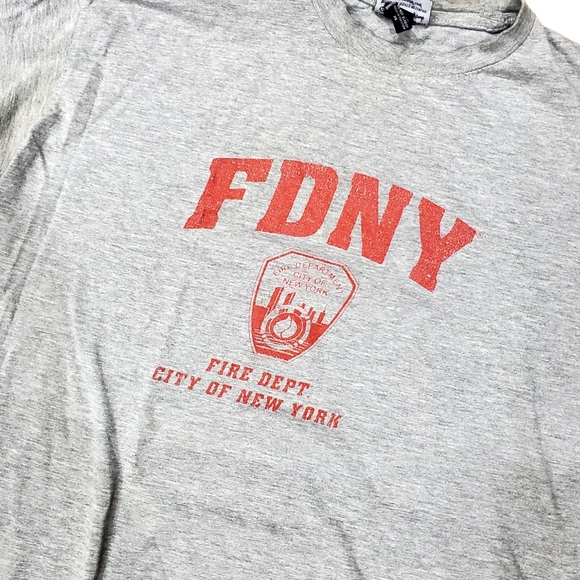 FDNY Shirt FIRE DEPT of NEW YORK CITY Official Licenced Apparel - Picture 2 of 5